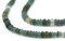 Saucer - Light Green Roman Glass Beads, Genuine Glass Found in Afghanistan, Matte Glass Beads for Jewelry Making, The Bead Chest